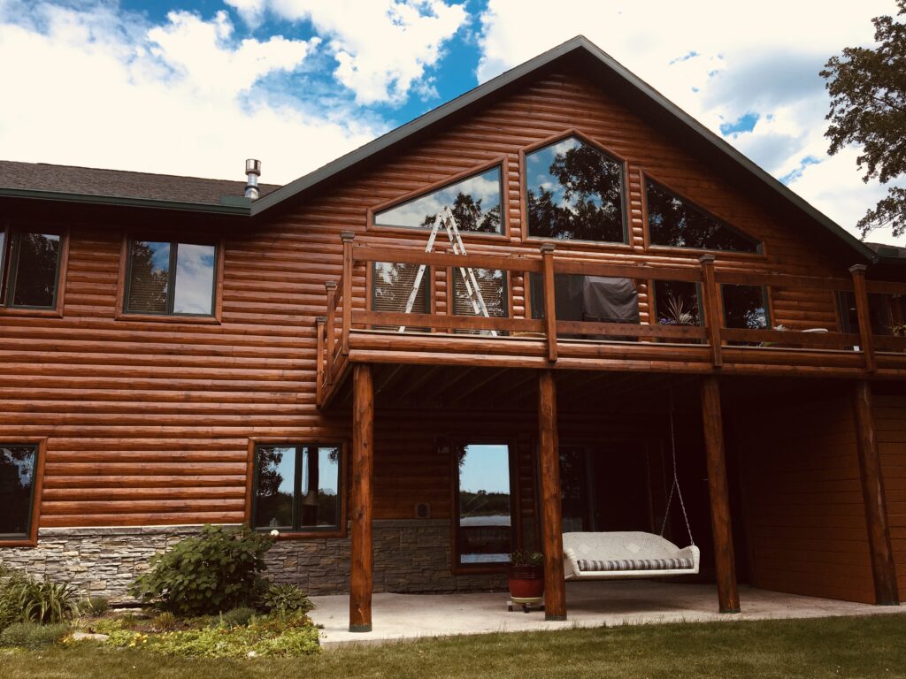 log cabin pic